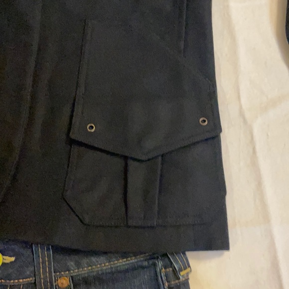 J. Crew Black Wool Blend Coat - Picture 3 of 8
